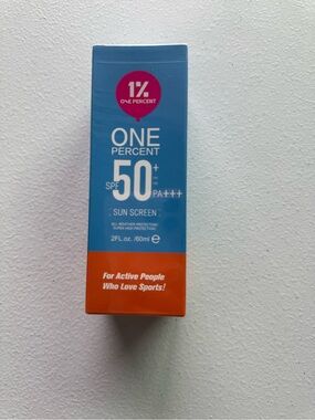 SPF 50+ PA+++ Blue & Orange Sunscreen for Women